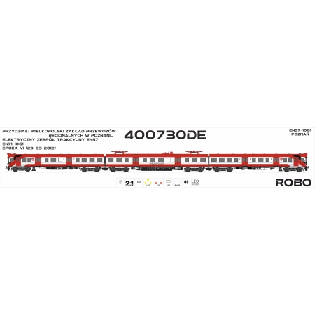 Robo 400730DE - Jednostka elektryczna EN57-1061 PR Poznań